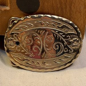 Ornate Buckle never used gorgeous silversmith work